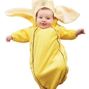 Target Banana Bunting Infant Halloween Costume, Size 0-6 Months